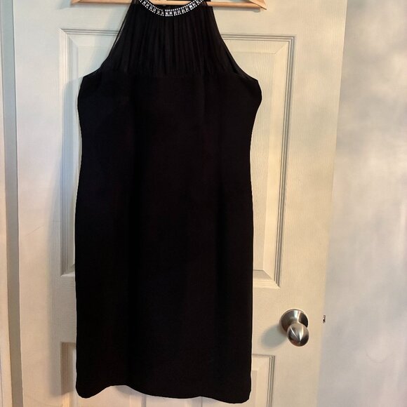 Evan Picone Black Strapless Dress- EUC - Picture 2 of 11